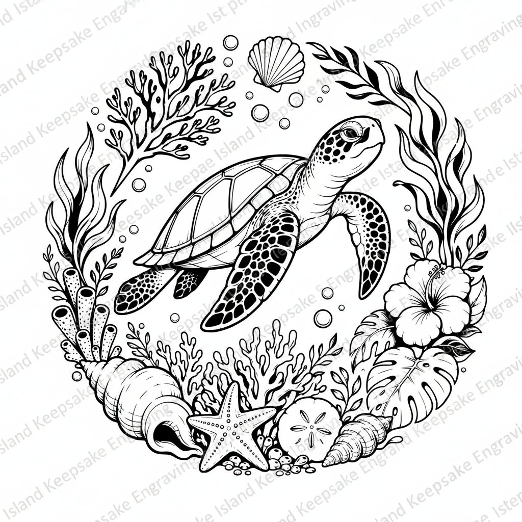 Honu Sea Turtle Tumbler