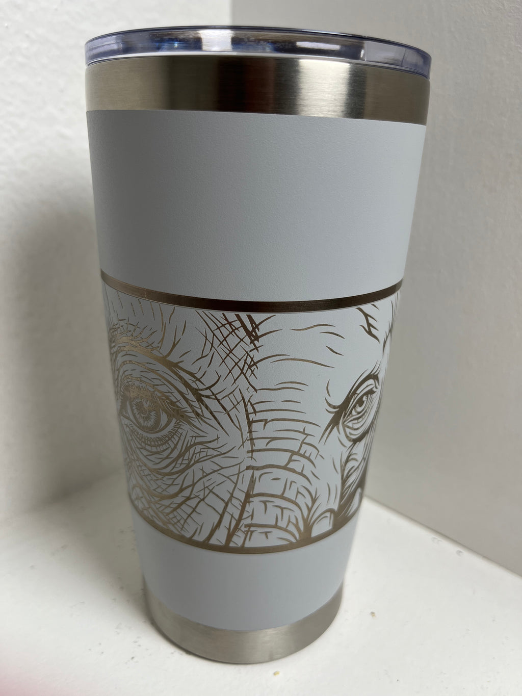Stainless Elephant Tumbler - Customizable!