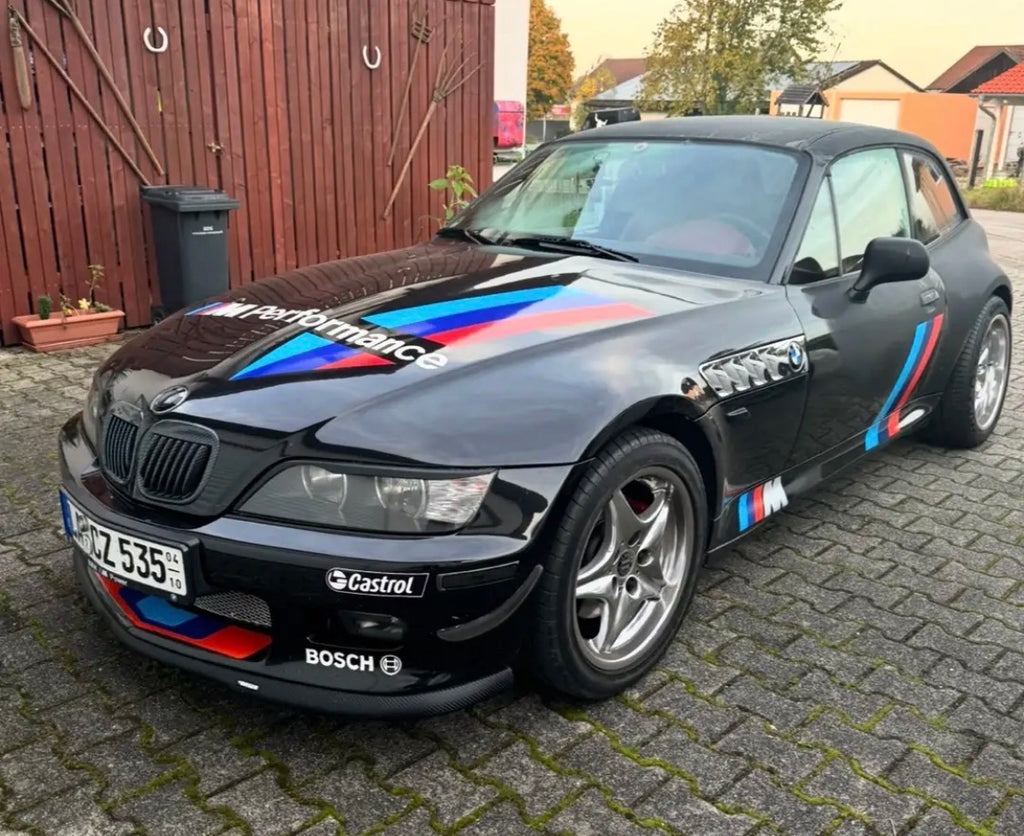 Custom BMW Car Slate Coasters - Set of 4 Square