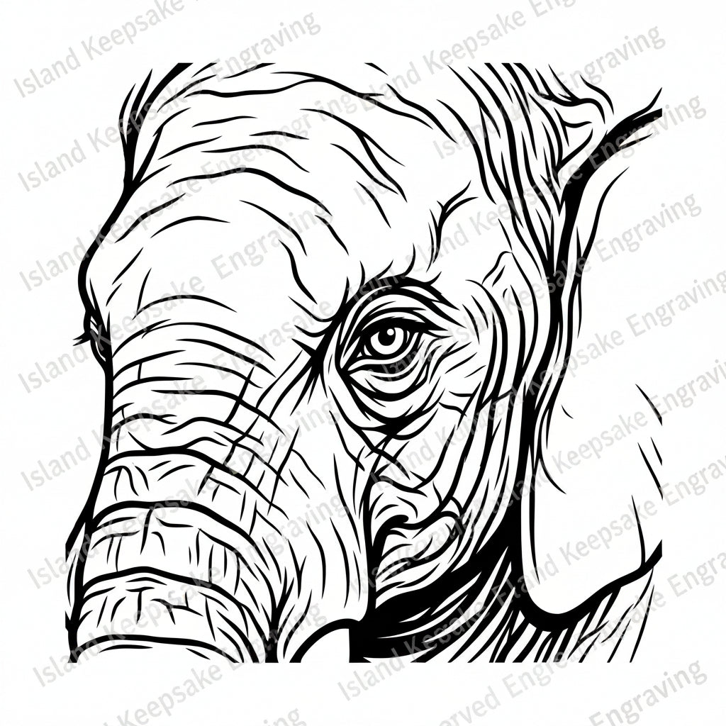 Stainless Elephant Tumbler - Customizable!