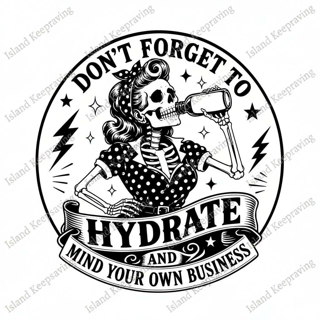 Dont Forget To Hydrate Stainless Tumbler